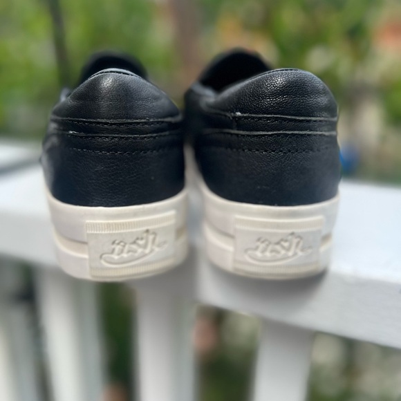 Ash Black and White Slip-On Sneakers with Platform Sole Women's Size 6 Black - Picture 7 of 16